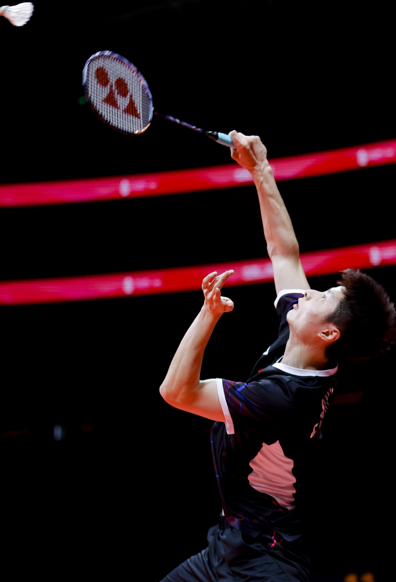 马来西亚羽毛球队爆冷英格兰羽毛球队，谌龙爆发神勇的简单介绍